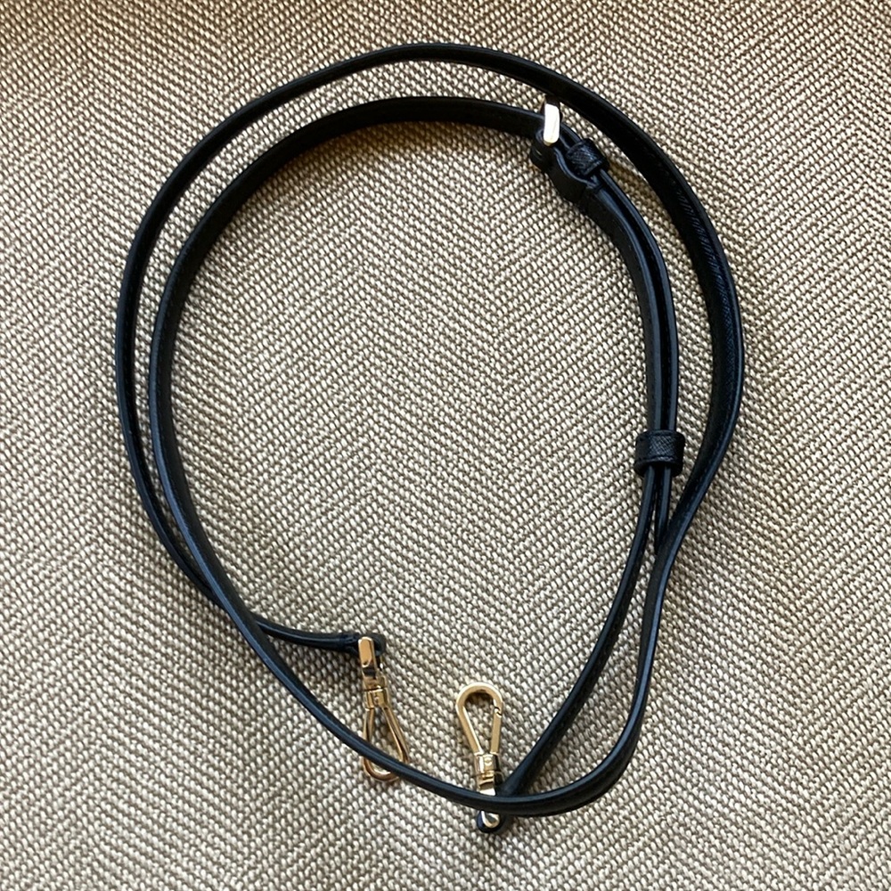 Kate Spade Black Strap with Gold Accents